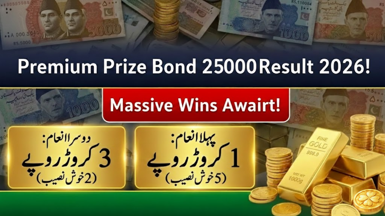 Premium Prize Bond 25000 Result