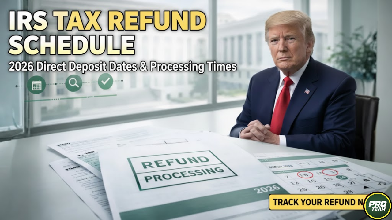 IRS Tax Refund Schedule
