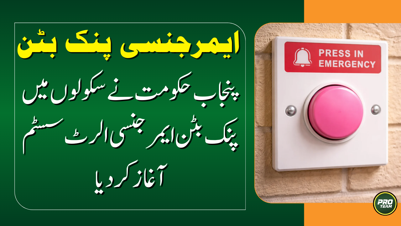 Punjab Govt Introduces Pink Button Emergency Alert System